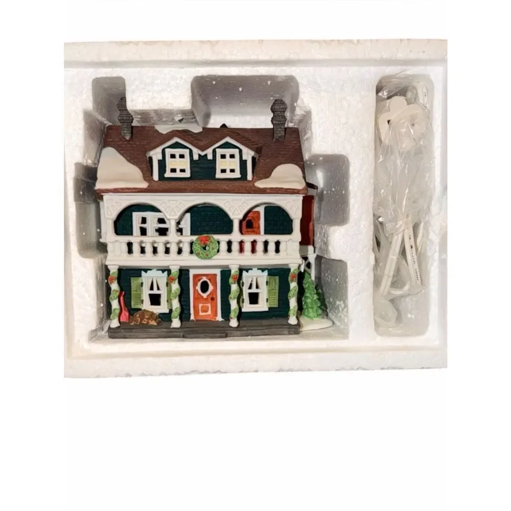 Dept 56 Captain's Cottage New England Village Series 5947-1 Retired 1990 EUC Box
